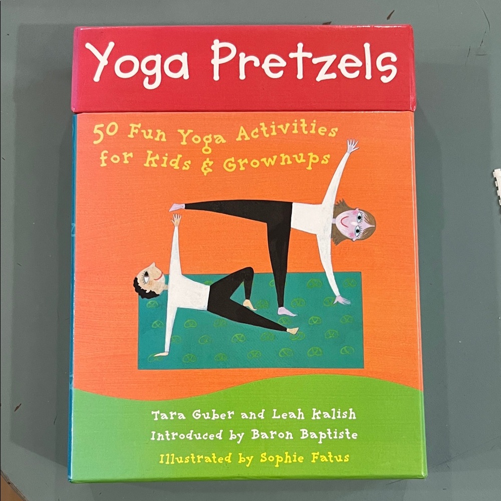 Yoga Pretzels Activity Cards for Kids